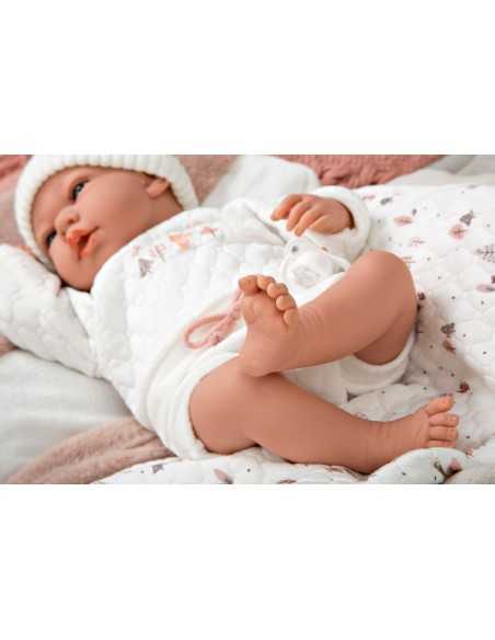 Arias Elegance Doll 40 cm Andie Pink with Sleeping Bag (Weighted Doll) - 60821 Arias Toys