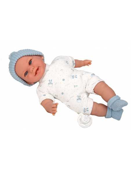 Arias Elegance Doll 34 cm Babyto Blue with Laugh Mechanism – Try Me – 60865 Arias Toys
