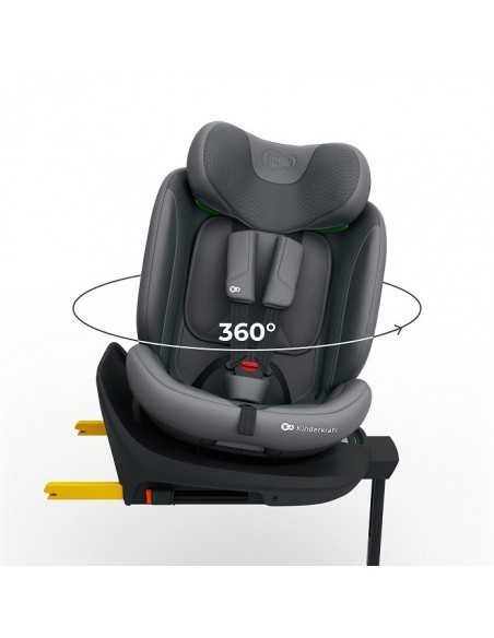 KinderKraft I-360 2 PLUS Car seat-Grey kinderkraft