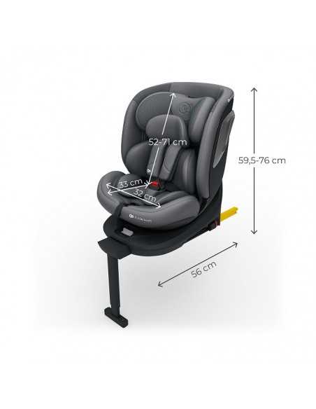 KinderKraft I-360 2 PLUS Car seat-Grey kinderkraft