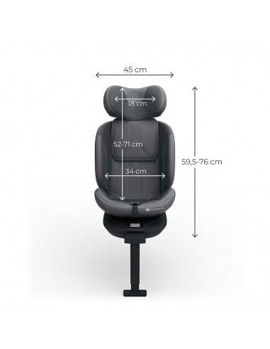KinderKraft I-360 2 PLUS Car seat-Grey KinderKraft I-360 2 PLUS Car seat-Grey