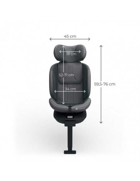 KinderKraft I-360 2 PLUS Car seat-Grey kinderkraft