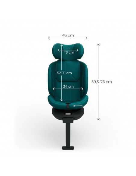 KinderKraft I-360 2 PLUS Car seat-Green kinderkraft
