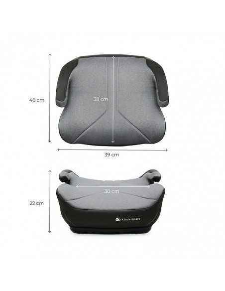 Kinderkraft I-BOOST 2 Car seat i-Size-Gray kinderkraft