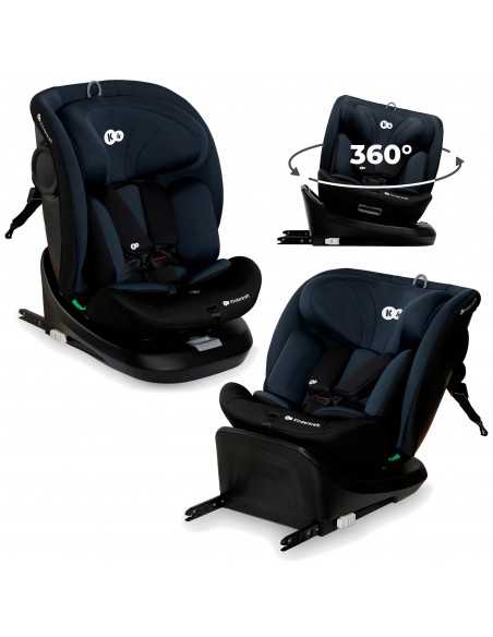 kinderKraft I-GROW Car seat i Size-Black kinderkraft