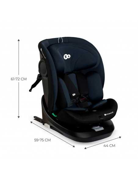 kinderKraft I-GROW Car seat i Size-Black kinderkraft
