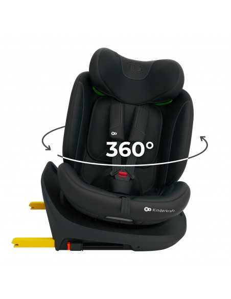 Kinderkraft I-GROW 2 Car seat PLUS i Size-Black kinderkraft