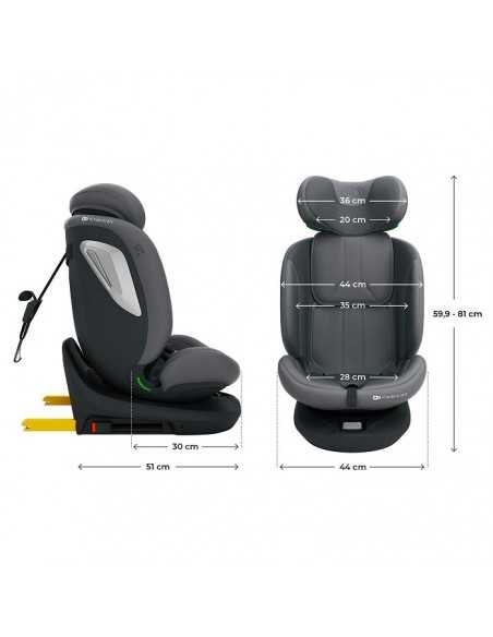 Kinderkraft I-GROW 2 Car seat PLUS i Size-Grey kinderkraft