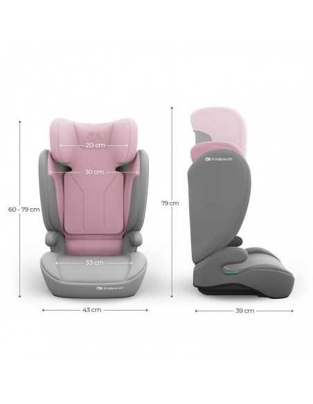Kinderkraft I SPARK 2 PLUS Car seat i Size-Pink kinderkraft