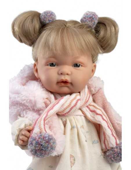 Llorens Doll Crying Doll Joelle 38cm – Pink (38362) Llorens Dolls