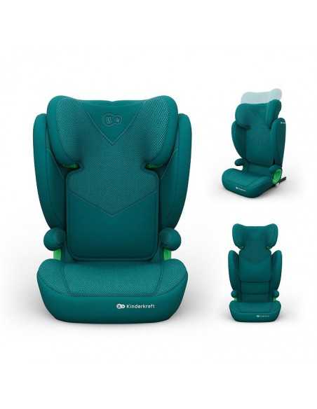 Kinderkraft JUNIOR FIX 2 PLUS Car seat i Size-Green kinderkraft