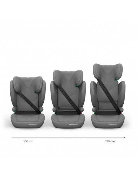 Kinderkraft JUNIOR FIX 2 PLUS Car seat i Size-Grey kinderkraft