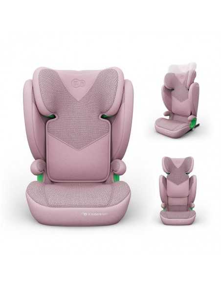 Kinderkraft JUNIOR FIX 2 PLUS Car seat i Size-Pink kinderkraft