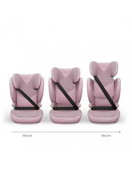 Kinderkraft JUNIOR FIX 2 PLUS Car seat i Size-Pink kinderkraft