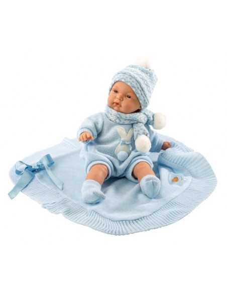 Llorens Dolls Crying Doll 38cm Joel-Blue (38937) Llorens Dolls