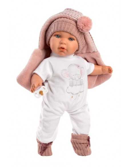 Llorens Doll Crying Doll Julia 42cm-Pink (42406) 