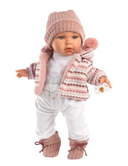 Llorens Doll Crying Doll Julia 42cm-Pink (42406) 