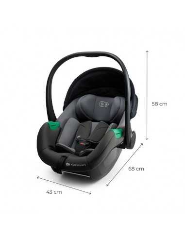 Kindekraft MINK PRO 2 Car seat-Grey Kindekraft MINK PRO 2 Car seat-Grey