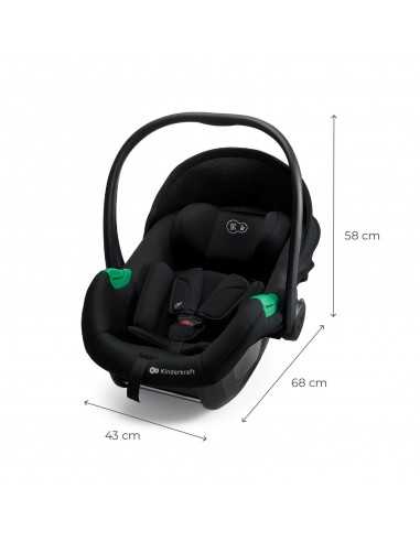Kindekraft MINK PRO 2 Car seat-Black Kindekraft MINK PRO 2 Car seat-Black