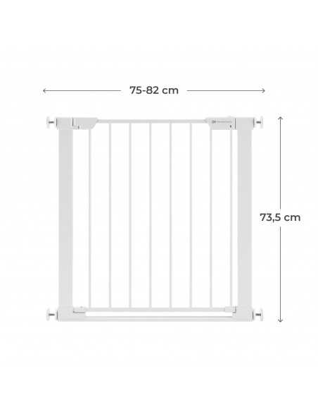 KinderKraft SAFE SNAP Safety Gate-White kinderkraft
