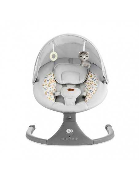 Kinderkarft LUMI 2 Electric rocker bouncer 2in1-Grey kinderkraft