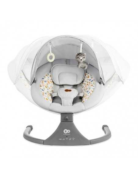 Kinderkarft LUMI 2 Electric rocker bouncer 2in1-Grey kinderkraft