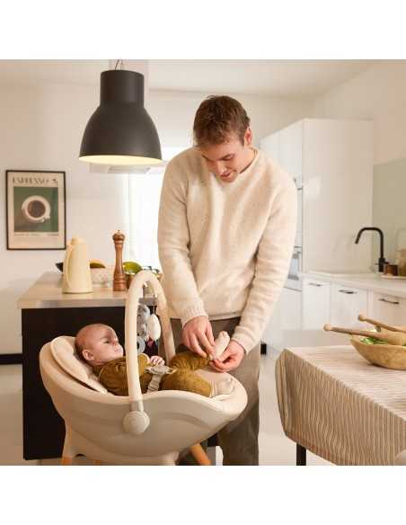Kinderkraft FINI UP 2 in 1 Feeding Chair-Beige kinderkraft