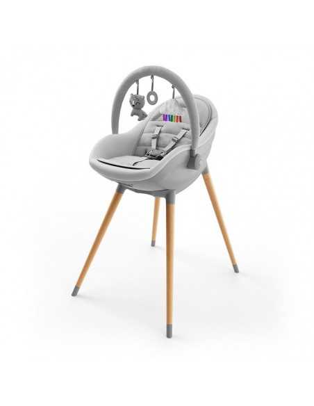 Kinderkraft FINI UP 2 in 1 Feeding Chair-Grey kinderkraft