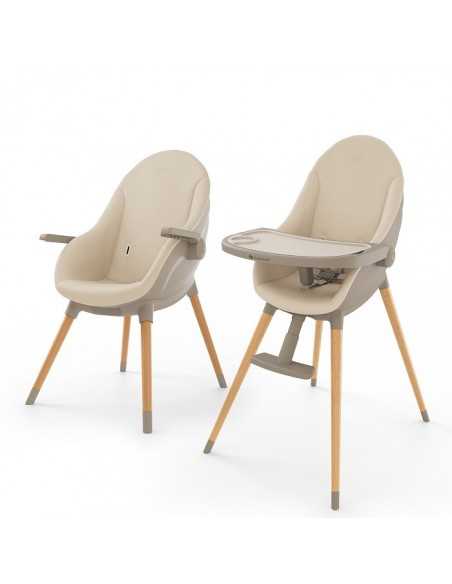 Kinderkraft FINI UP 2 in 1 Feeding Chair-Beige kinderkraft