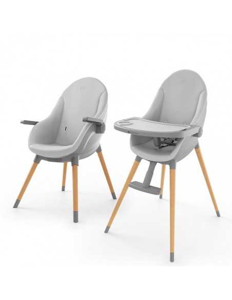 Kinderkraft FINI UP 2 in 1 Feeding Chair-Grey kinderkraft