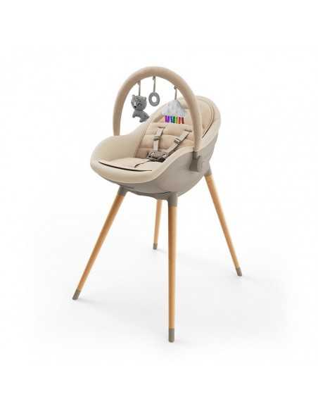 Kinderkraft FINI UP 2 in 1 Feeding Chair-Beige kinderkraft