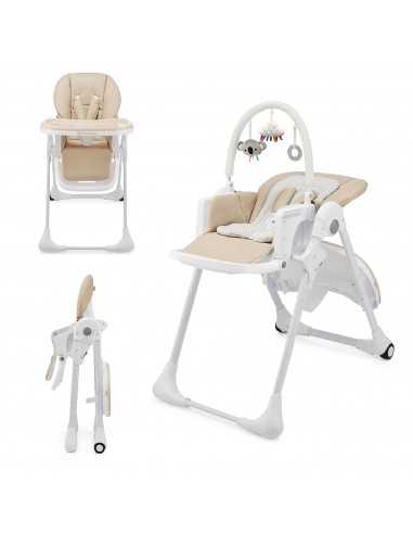 Kinderkraft TUMMIE High chair 2in1-Beige Kinderkraft TUMMIE High chair 2in1-Beige
