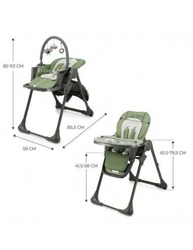 Kinderkraft TUMMIE High chair 2in1-Green Kinderkraft TUMMIE High chair 2in1-Green
