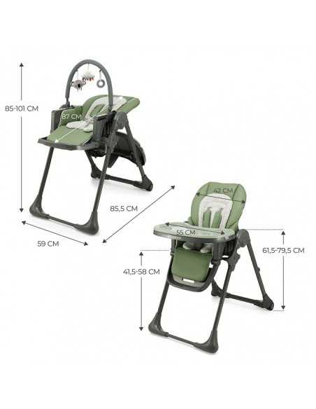 Kinderkraft TUMMIE High chair 2in1-Green kinderkraft