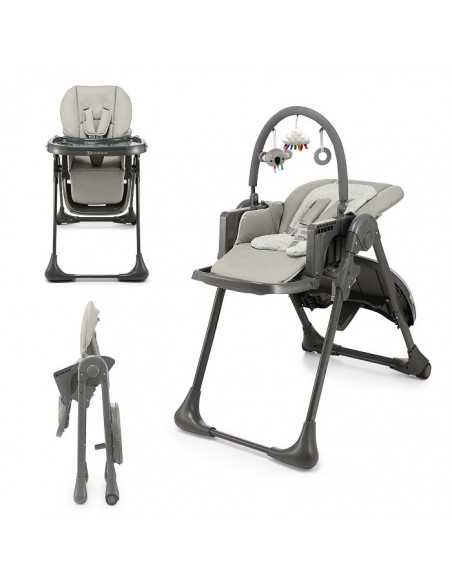 Kinderkraft TUMMIE High chair 2in1-Grey kinderkraft