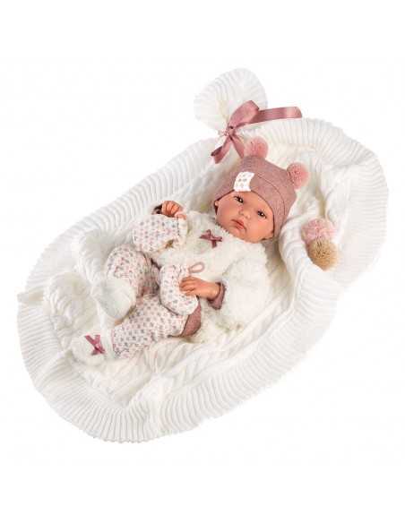 Llorens Dolls 35cm - Newborn Bimba Baby with Blanket - Pink (63576) Llorens Dolls