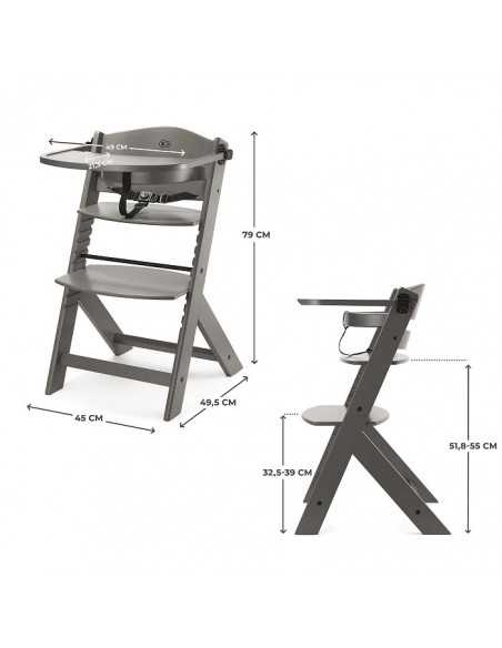 Kinderkraft ENOCK High Chair-Brown kinderkraft