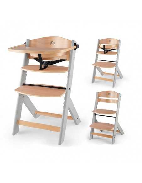 Kinderkraft ENOCK High Chair-Wooden Grey kinderkraft