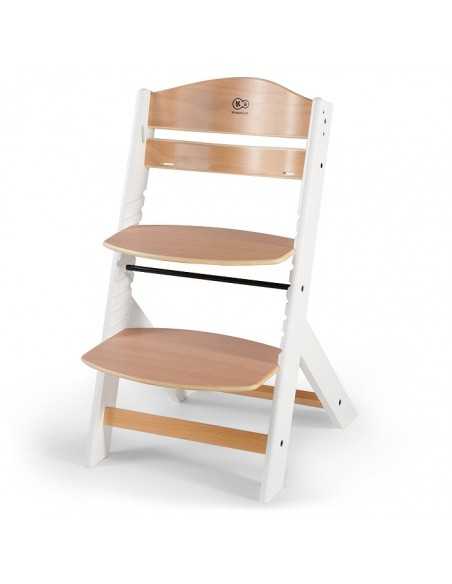 Kinderkraft ENOCK High Chair-White Wooden kinderkraft