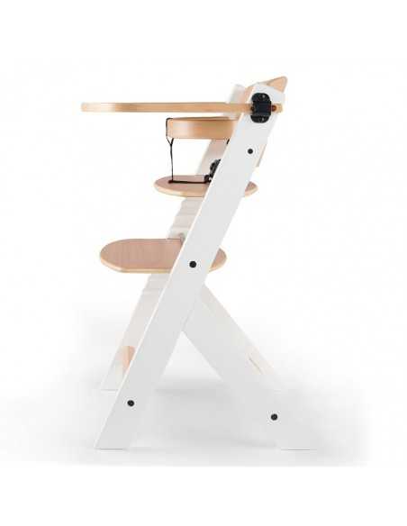 Kinderkraft ENOCK High Chair-White Wooden kinderkraft
