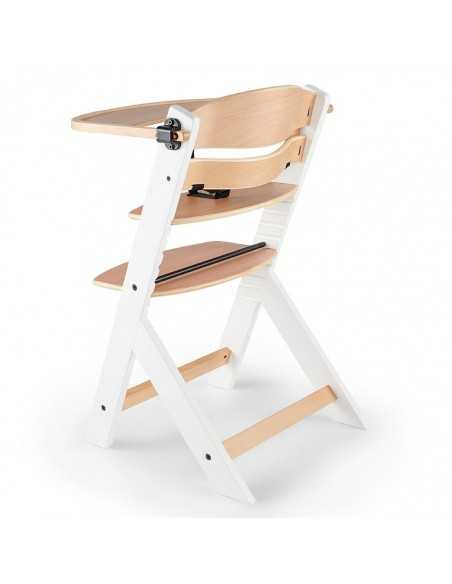 Kinderkraft ENOCK High Chair-White Wooden kinderkraft