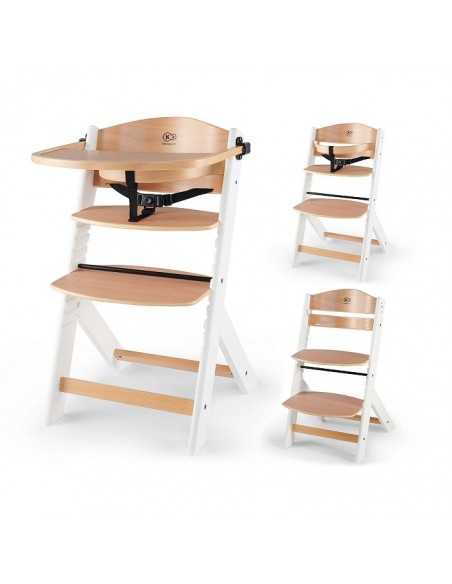 Kinderkraft ENOCK High Chair-White Wooden kinderkraft