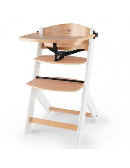 Kinderkraft ENOCK High Chair-White Wooden kinderkraft