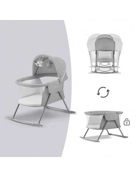 Kinderkraft LOVI Crib rocker-Grey kinderkraft