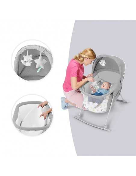 Kinderkraft LOVI Crib rocker-Grey kinderkraft