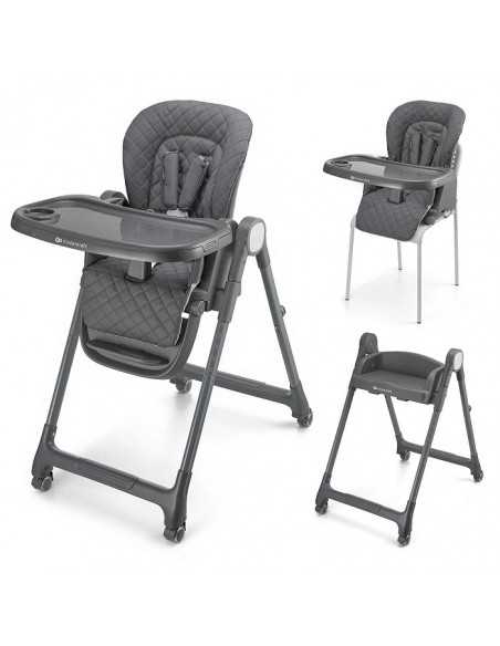 Kinderkraft TULO Multifunctional 3-in-1 high chair-Grey kinderkraft