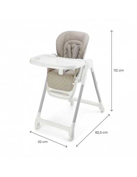 Kinderkraft TULO Multifunctional 3-in-1 high chair-Biege kinderkraft