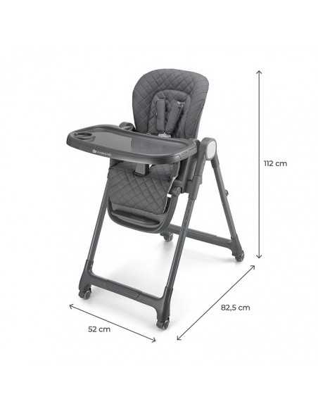 Kinderkraft TULO Multifunctional 3-in-1 high chair-Grey kinderkraft