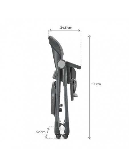 Kinderkraft TULO Multifunctional 3-in-1 high chair-Grey kinderkraft