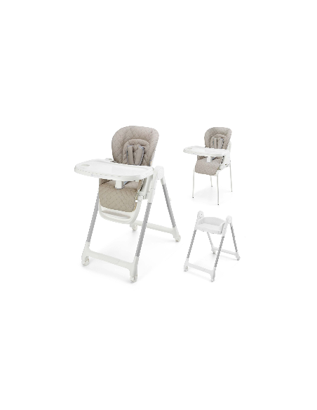Kinderkraft TULO Multifunctional 3-in-1 high chair-Biege kinderkraft